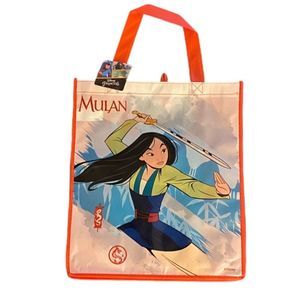 2/ $10 NWT Disney Princess Mulan Reusable Tote Bag